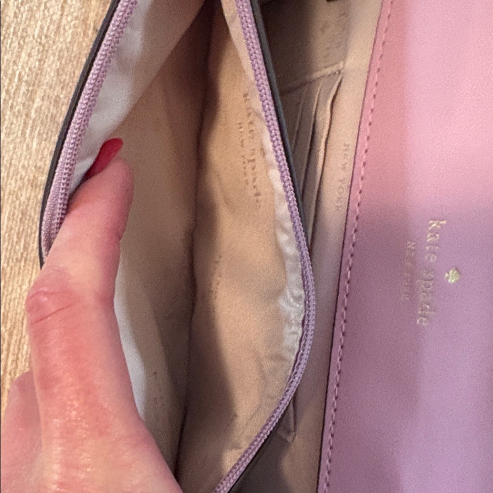 Kate Spade Shimmering Lavender Clutch - Picture 14 of 16
